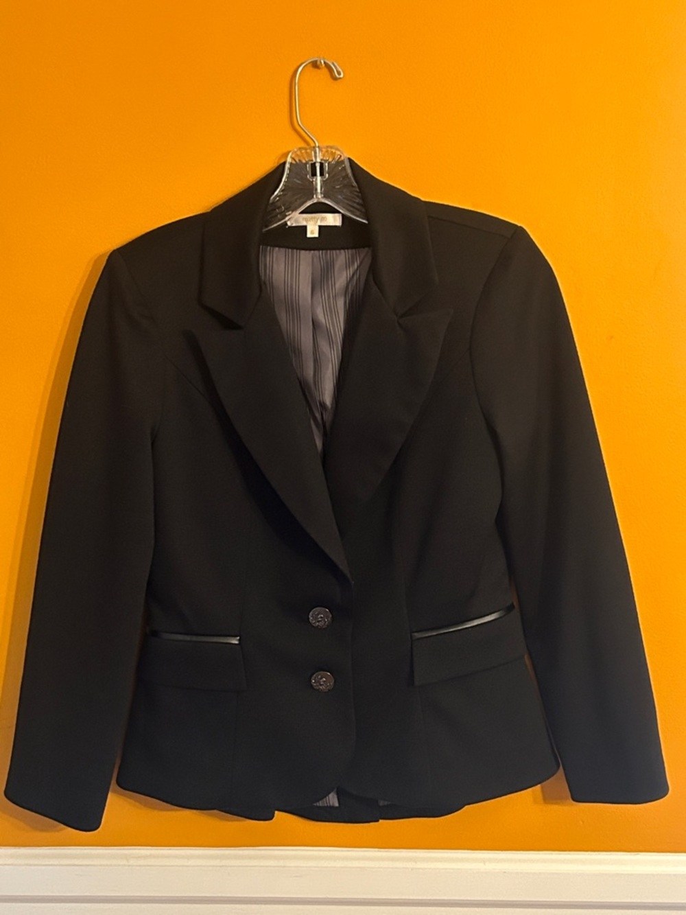Classic Black Women's Blazer Jacket
